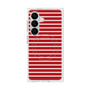 プレミアムスクエアケース with SnapMag［ Middle Border - Red ］