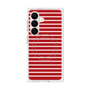 プレミアムスクエアケース with SnapMag［ Middle Border - Red ］