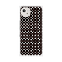 プレミアムスクエアケース with SnapMag［ Small Dot - Black ］