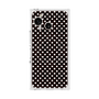 プレミアムスクエアケース with SnapMag［ Small Dot - Black ］