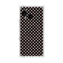 プレミアムスクエアケース with SnapMag［ Small Dot - Black ］