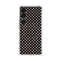 プレミアムスクエアケース with SnapMag［ Small Dot - Black ］