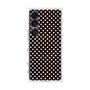 プレミアムスクエアケース with SnapMag［ Small Dot - Black ］