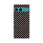 プレミアムスクエアケース with SnapMag［ Small Dot - Black ］