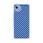 プレミアムスクエアケース with SnapMag［ Small Dot - Blue ］