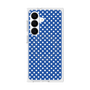 プレミアムスクエアケース with SnapMag［ Small Dot - Blue ］