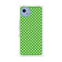 プレミアムスクエアケース with SnapMag［ Small Dot - Green ］