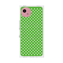 プレミアムスクエアケース with SnapMag［ Small Dot - Green ］