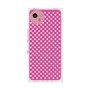 プレミアムスクエアケース with SnapMag［ Small Dot - Pink ］