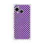 プレミアムスクエアケース with SnapMag［ Small Dot - Purple ］