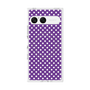 プレミアムスクエアケース with SnapMag［ Small Dot - Purple ］