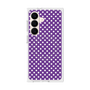 プレミアムスクエアケース with SnapMag［ Small Dot - Purple ］