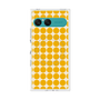 プレミアムスクエアケース with SnapMag［ Big Dot - Yellow ］