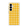 プレミアムスクエアケース with SnapMag［ Big Dot - Yellow ］