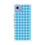 プレミアムスクエアケース with SnapMag［ Big Dot - Blue ］