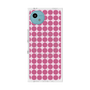 プレミアムスクエアケース with SnapMag［ Big Dot - Pink ］