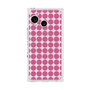プレミアムスクエアケース with SnapMag［ Big Dot - Pink ］