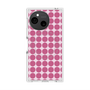 プレミアムスクエアケース with SnapMag［ Big Dot - Pink ］