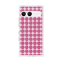 プレミアムスクエアケース with SnapMag［ Big Dot - Pink ］