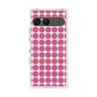 プレミアムスクエアケース with SnapMag［ Big Dot - Pink ］