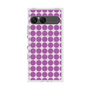 プレミアムスクエアケース with SnapMag［ Big Dot - Purple ］