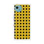 プレミアムスクエアケース with SnapMag［ Shower Dot - Yellow ］