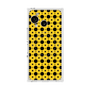 プレミアムスクエアケース with SnapMag［ Shower Dot - Yellow ］