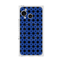 プレミアムスクエアケース with SnapMag［ Shower Dot - Blue ］