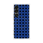 プレミアムスクエアケース with SnapMag［ Shower Dot - Blue ］