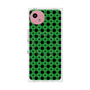 プレミアムスクエアケース with SnapMag［ Shower Dot - Green ］
