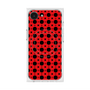 プレミアムスクエアケース with SnapMag［ Shower Dot - Red ］