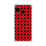 プレミアムスクエアケース with SnapMag［ Shower Dot - Red ］
