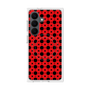 プレミアムスクエアケース with SnapMag［ Shower Dot - Red ］