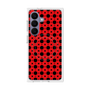 プレミアムスクエアケース with SnapMag［ Shower Dot - Red ］
