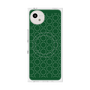 プレミアムスクエアケース with SnapMag［ Dot Circle - Green ］