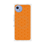 プレミアムスクエアケース with SnapMag［ Dot Circle - Orange ］