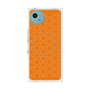 プレミアムスクエアケース with SnapMag［ Dot Circle - Orange ］