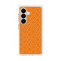 プレミアムスクエアケース with SnapMag［ Dot Circle - Orange ］