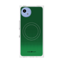 プレミアムスクエアケース with SnapMag［ Dot Gradation - Green ］