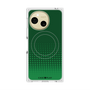 プレミアムスクエアケース with SnapMag［ Dot Gradation - Green ］