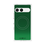 プレミアムスクエアケース with SnapMag［ Dot Gradation - Green ］