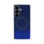 プレミアムスクエアケース with SnapMag［ Dot Gradation - Blue ］