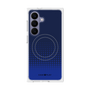 プレミアムスクエアケース with SnapMag［ Dot Gradation - Blue ］
