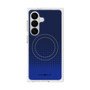 プレミアムスクエアケース with SnapMag［ Dot Gradation - Blue ］