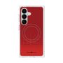 プレミアムスクエアケース with SnapMag［ Dot Gradation - Red ］