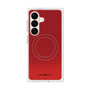 プレミアムスクエアケース with SnapMag［ Dot Gradation - Red ］