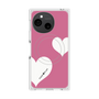 プレミアムスクエアケース with SnapMag［ Two Hearts - Pink ］