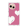プレミアムスクエアケース with SnapMag［ Two Hearts - Pink ］