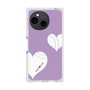 プレミアムスクエアケース with SnapMag［ Two Hearts - Purple ］