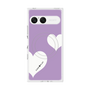 プレミアムスクエアケース with SnapMag［ Two Hearts - Purple ］